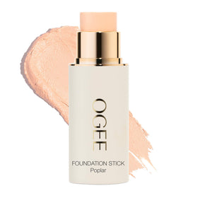 Ogee foundation stick front packaging shows shade and benefits