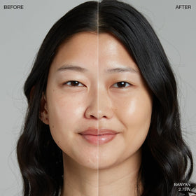 Ogee foundation stick open cream tip demonstrating smooth application