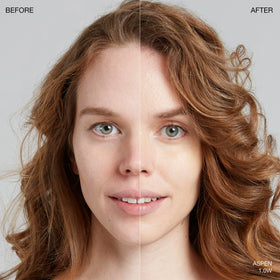 Ogee foundation stick open with twist cap visible for easy on-the-go application benefit