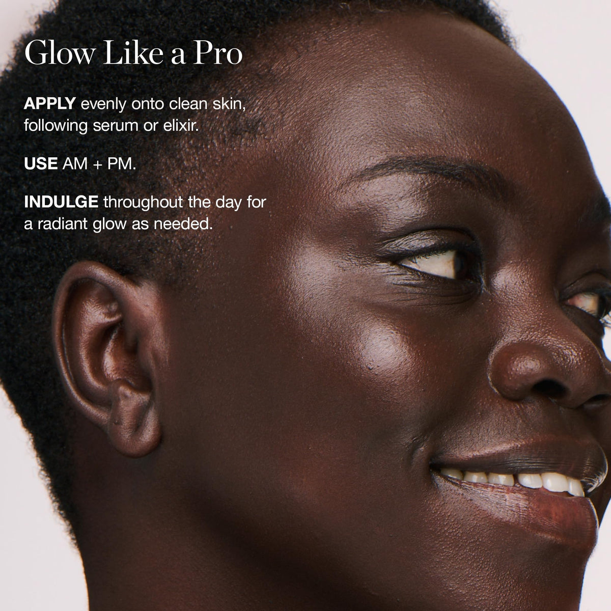 Ogee jojoba glow with jojoba flowers and botanicals emphasizing organic ingredients benefit