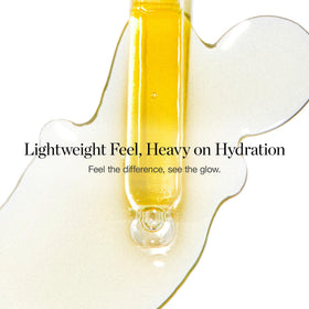 Ogee jojoba glow applied during nighttime routine demonstrating skin nourishment benefit