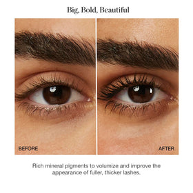 Ogee mascara styled with Sculpted Face Sticks showing complementary clean makeup pairing