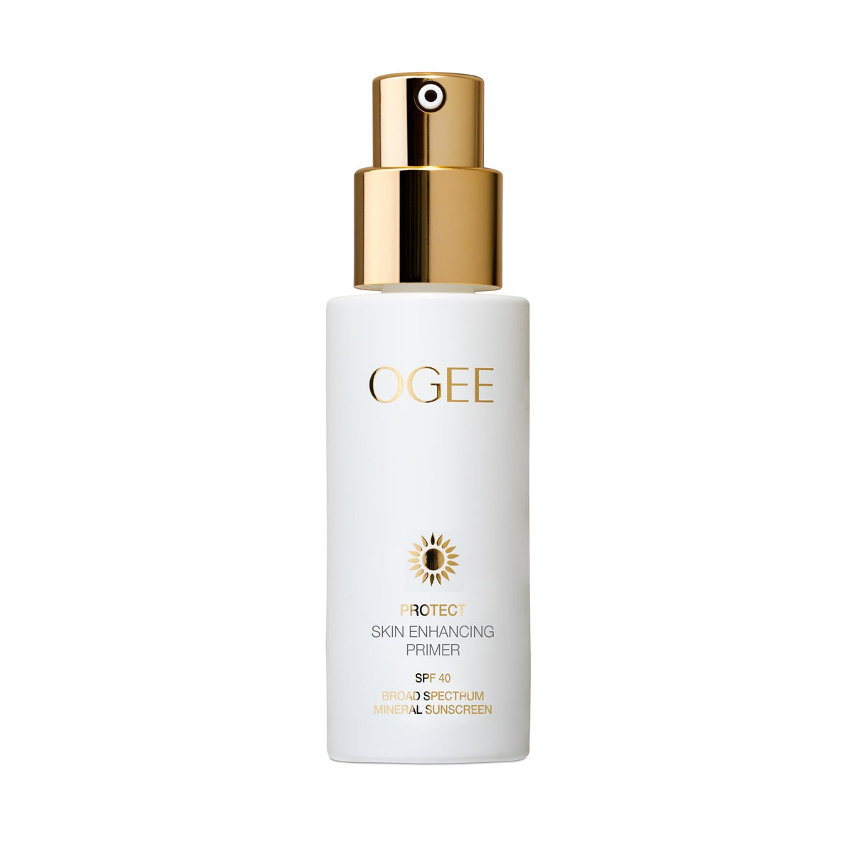 Ogee front packaging showing SPF 40 and benefits