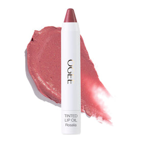 Ogee ROSALIA front packaging showing tinted lip oil and benefits