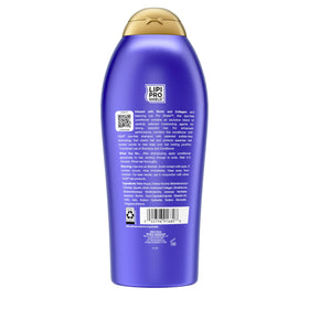OGX lifestyle image of fuller hair after use showing visible volume and healthy shine