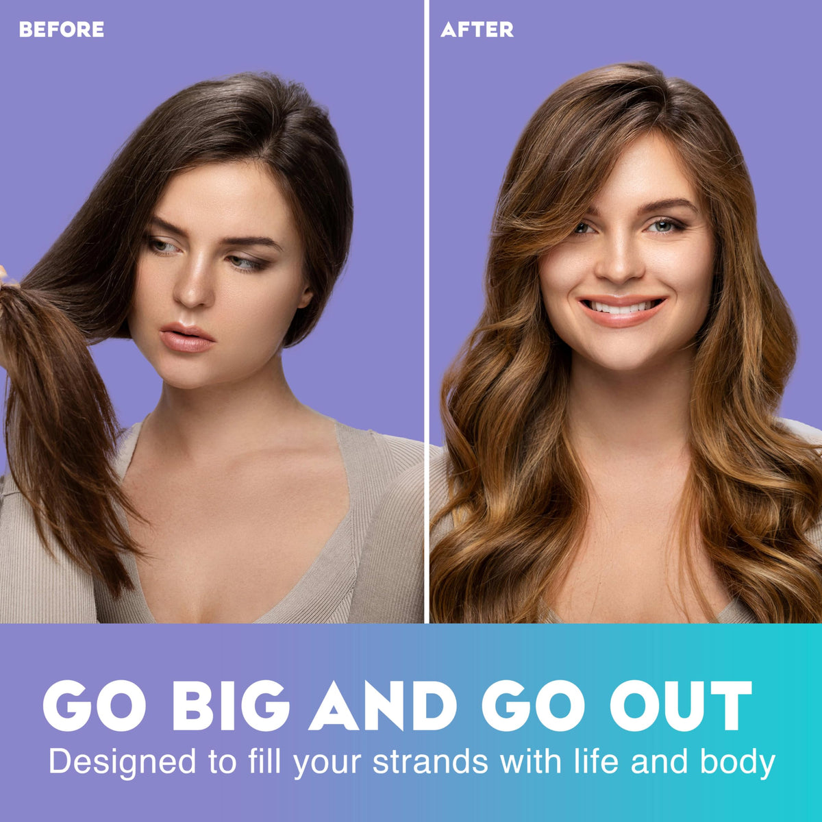 OGX biotin & collagen pump dispenser provides easy, mess-free use