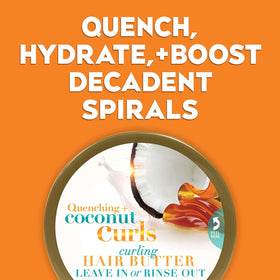 OGX ingredients label highlighting coconut oil citrus oil and honey for nourishing benefits