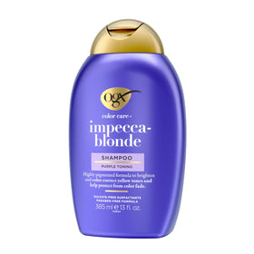 OGX bottle with conditioner illustrating a complete color-care routine