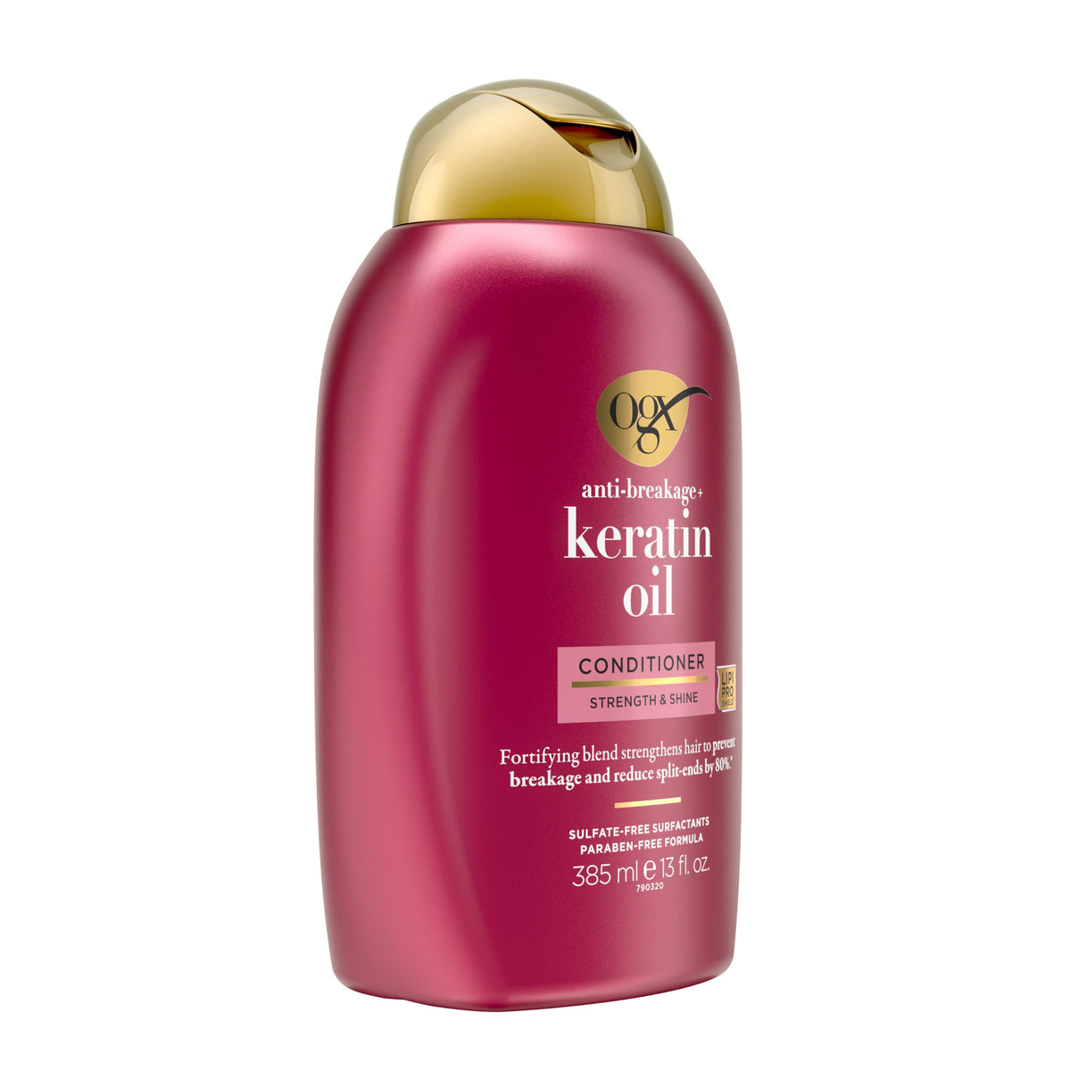 OGX creamy conditioner texture in jar demonstrating rich moisturizing benefit