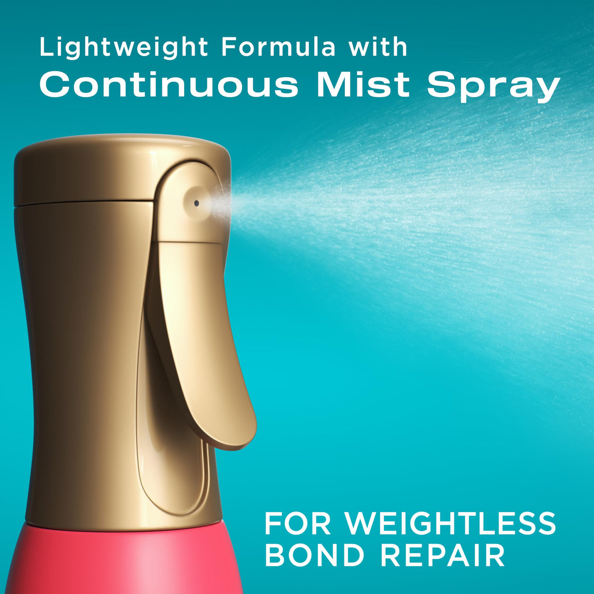 OGX trio overhead lineup illustrating a complete repair and protection hair routine