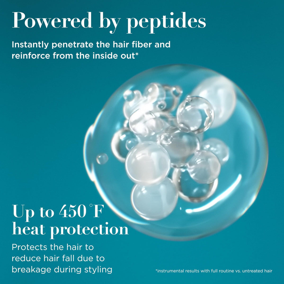 OGX mist pump spraying continuous fine mist for even coverage