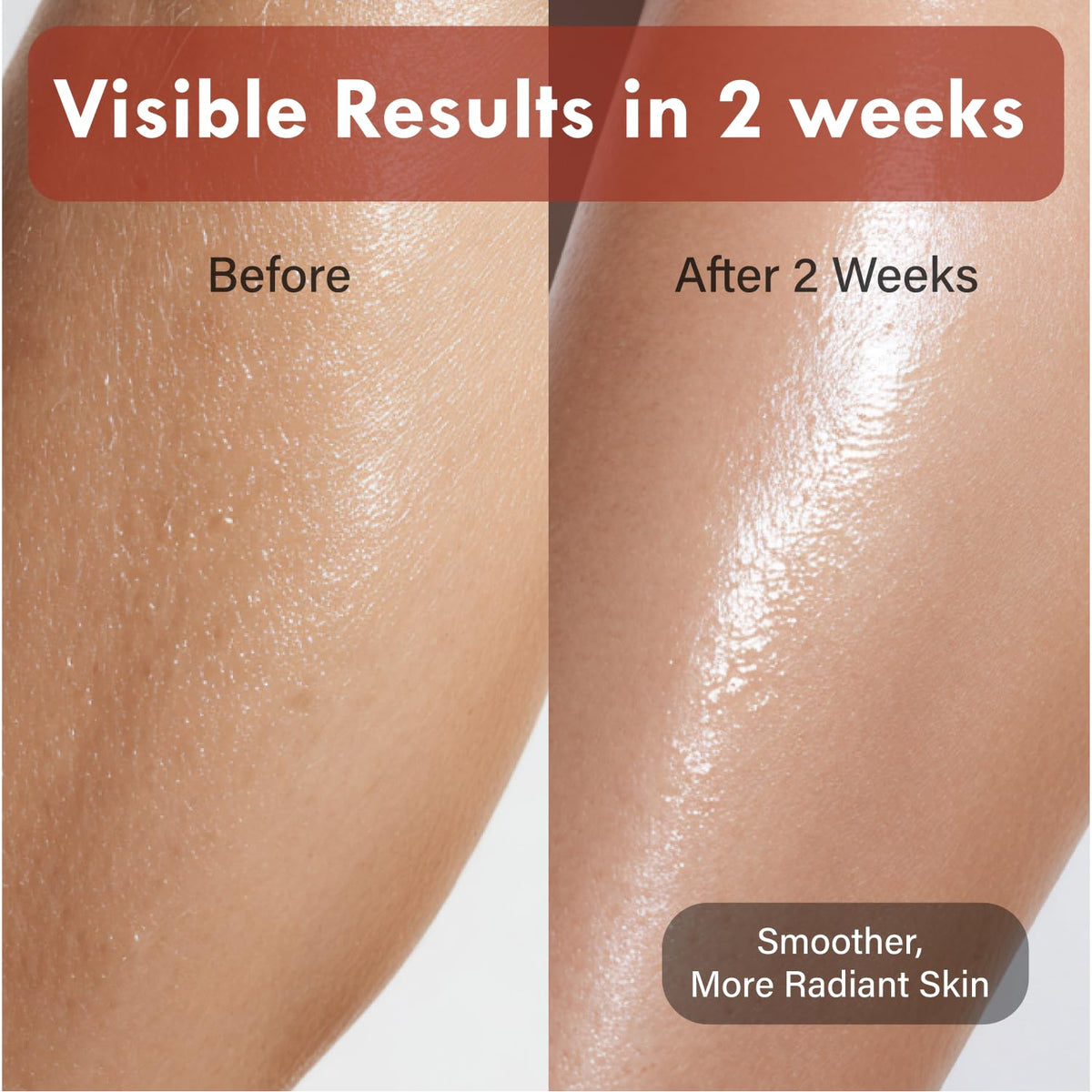 OHMIA lotion texture on hand demonstrating lightweight absorption