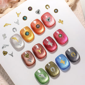 Ohmique charm attached to phone case showing customization and decorative flair