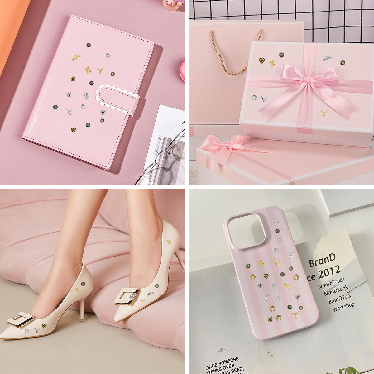 Ohmique lifestyle shot of a western manicure conveying wearable retro fashion