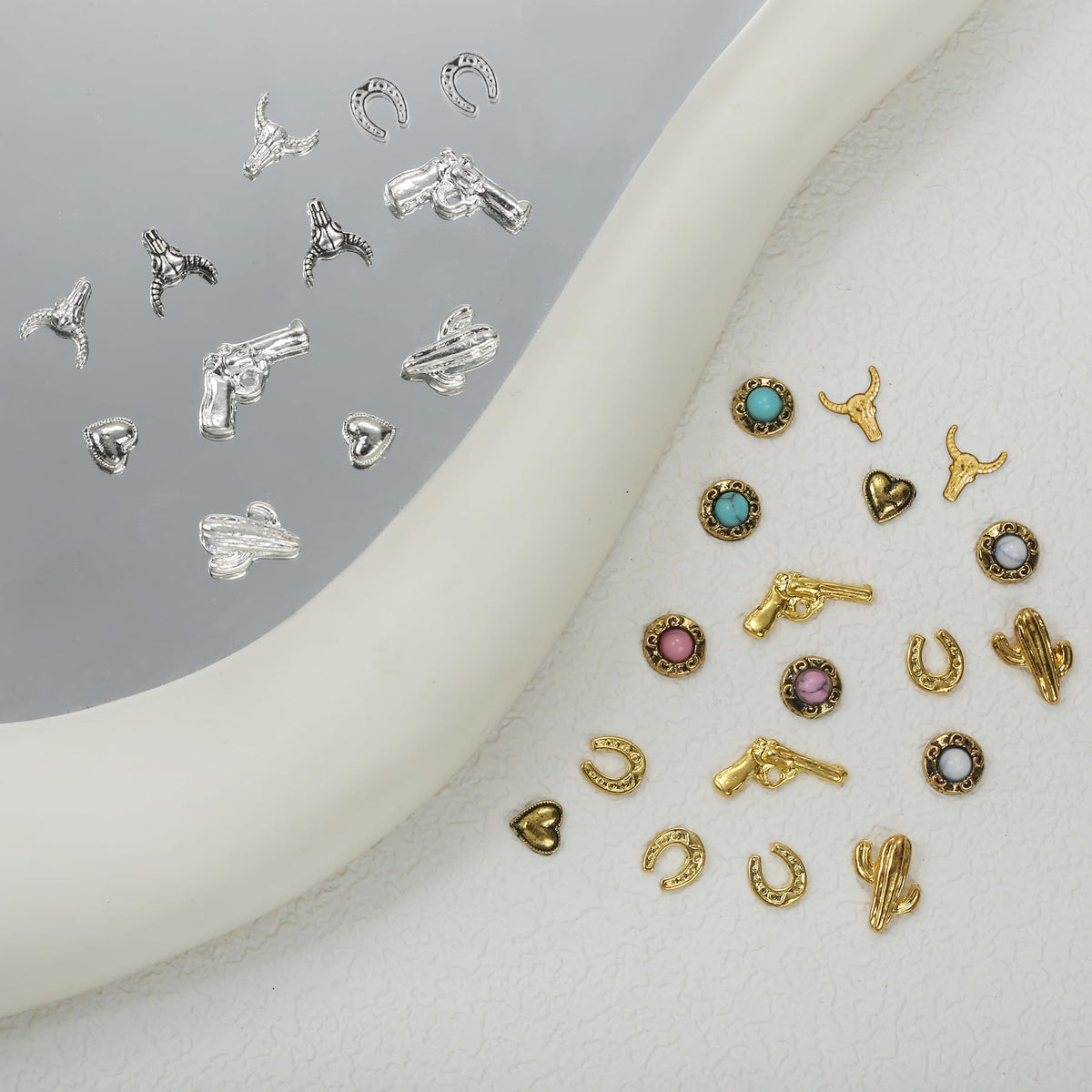 Ohmique flat lay of all 30 pieces revealing variety and combo options