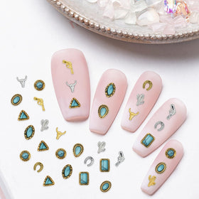Ohmique variety on nail swatch displaying mix-and-match possibilities for quick styling