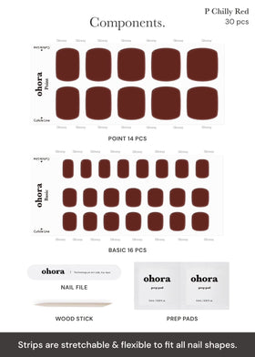 ohora application scene with strip being placed and prepped, effortless use
