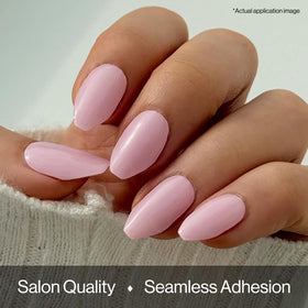 ohora high-gloss cured nails close-up, displays salon-quality shiny finish