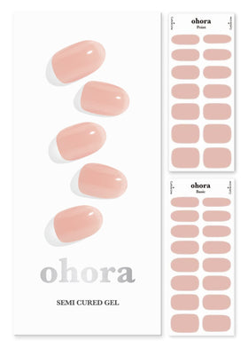 ohora front packaging N Bare Apricot showing kit and branding for easy identification and convenience