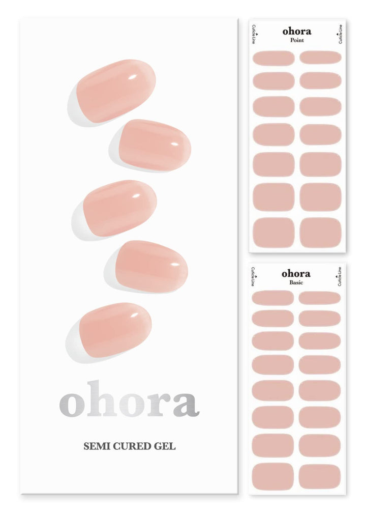 ohora front packaging N Bare Apricot showing kit and branding for easy identification and convenience