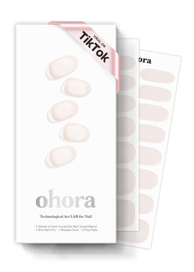 ohora front packaging showing N Coconut Jelly and included tools for quick salon nails
