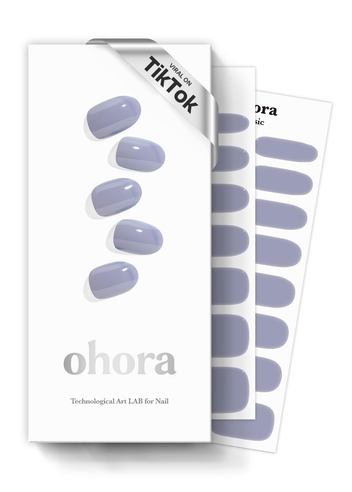 ohora front packaging N Cream Cloud showing set contents and purple design benefit: complete kit
