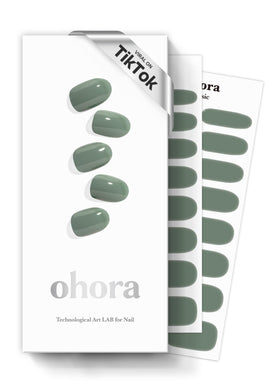 ohora front packaging showing N Cream Leaf green and kit contents for easy use