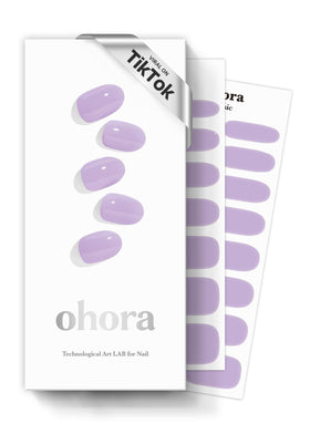 ohora front packaging showing N Cream Very Peri and included tools, highlights convenience