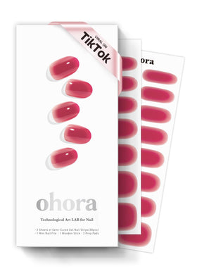 ohora front packaging showing N Hibiscus Jelly and kit contents for easy selection