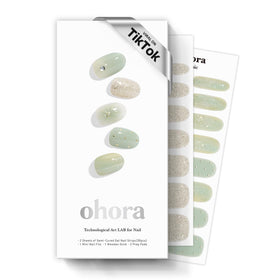 ohora front packaging showing N Puffy Bloom design and included tools for convenience