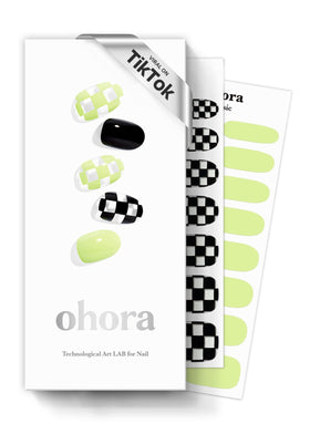 ohora front packaging showing green patterned N Racer kit and benefits