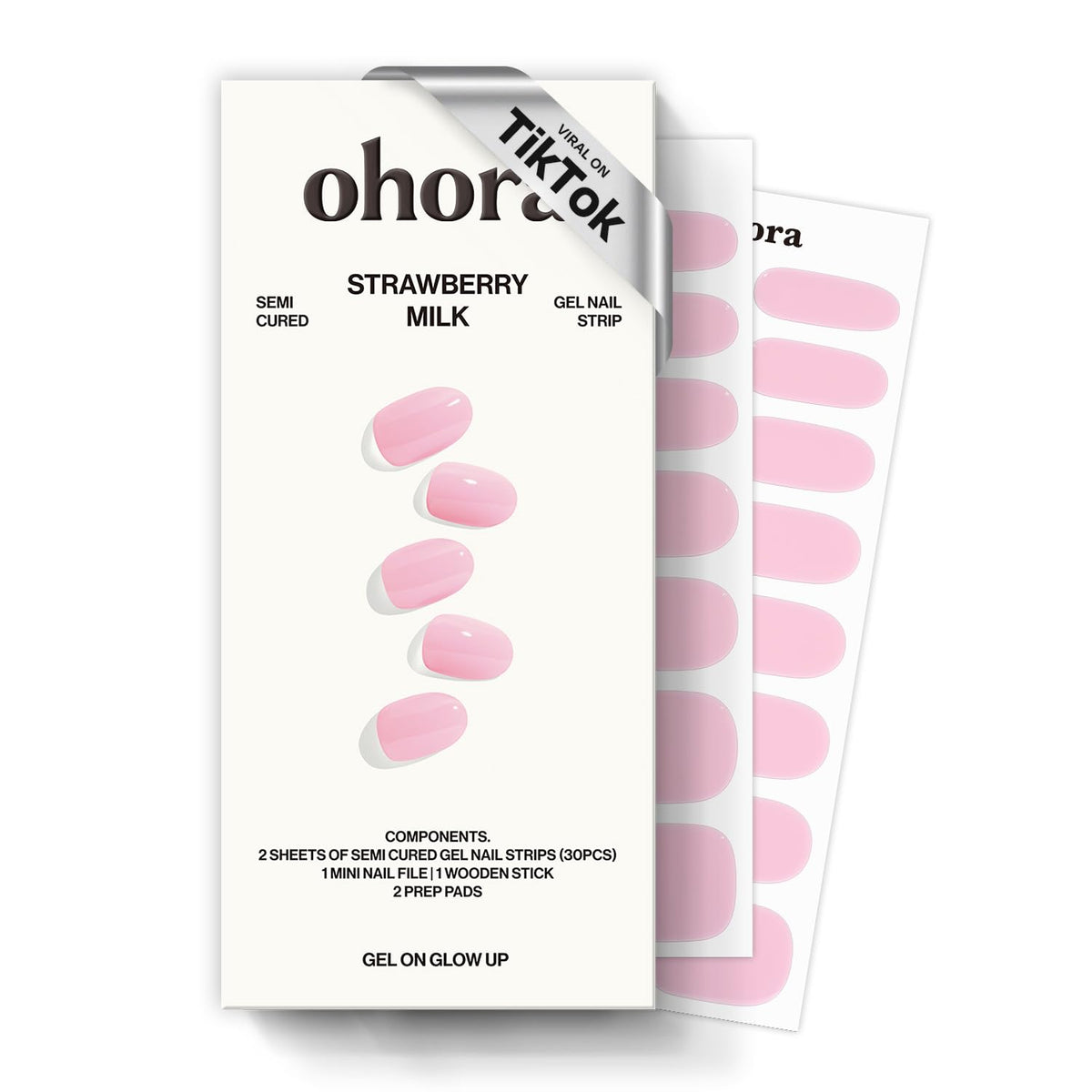 ohora front packaging showing product box and pink design, highlights convenience