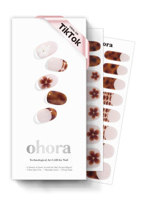 ohora front packaging showing N Tiki Tortoise and included tools for easy start