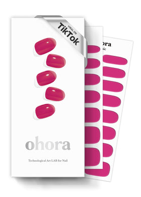 ohora front packaging showing pink N Tint Reddish and included accessories for convenience