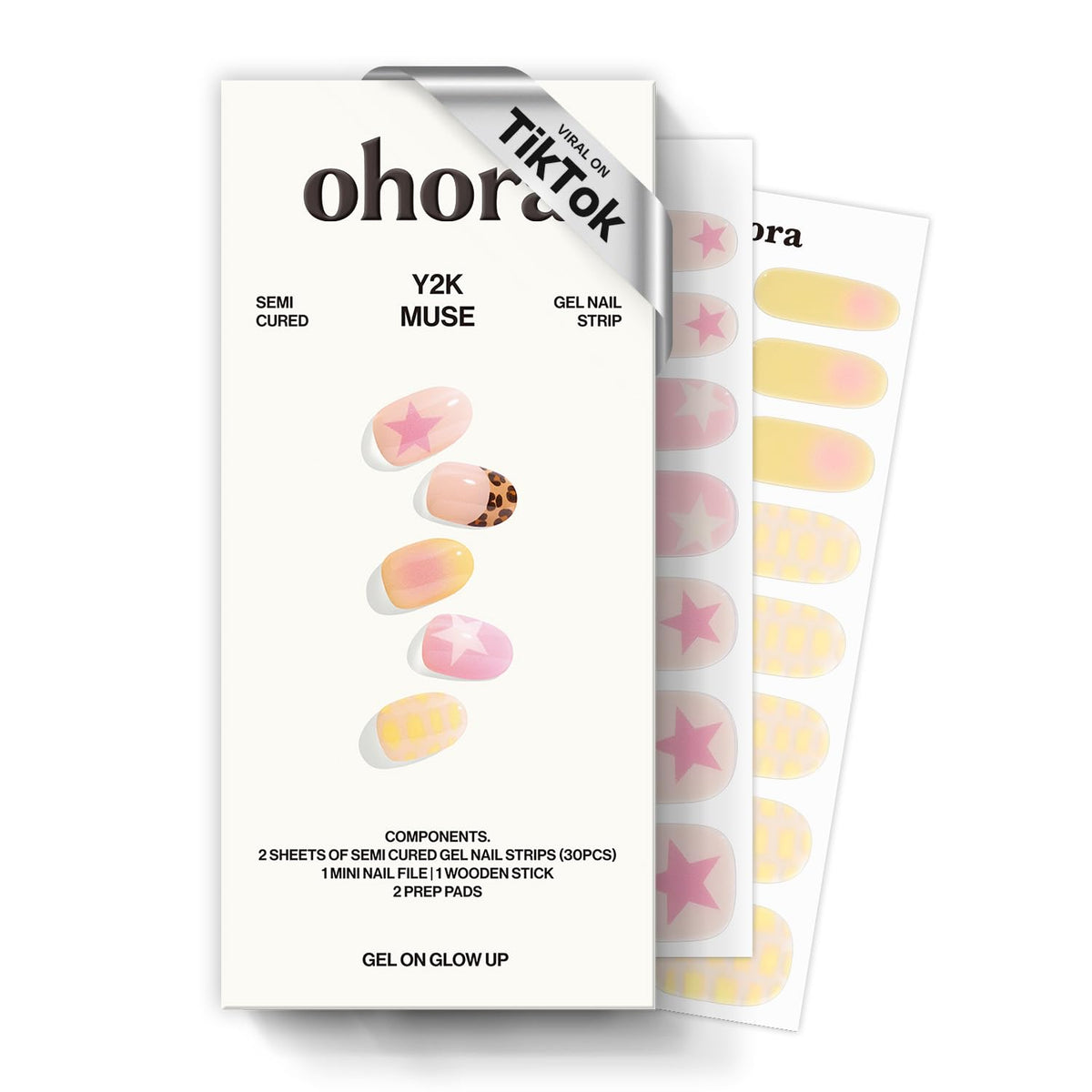 ohora front packaging shows N Y2K Muse design and quick salon benefits