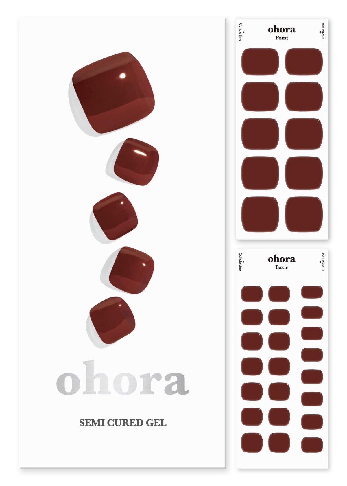 ohora front packaging showing P Chilly Red and included tools, clear kit overview