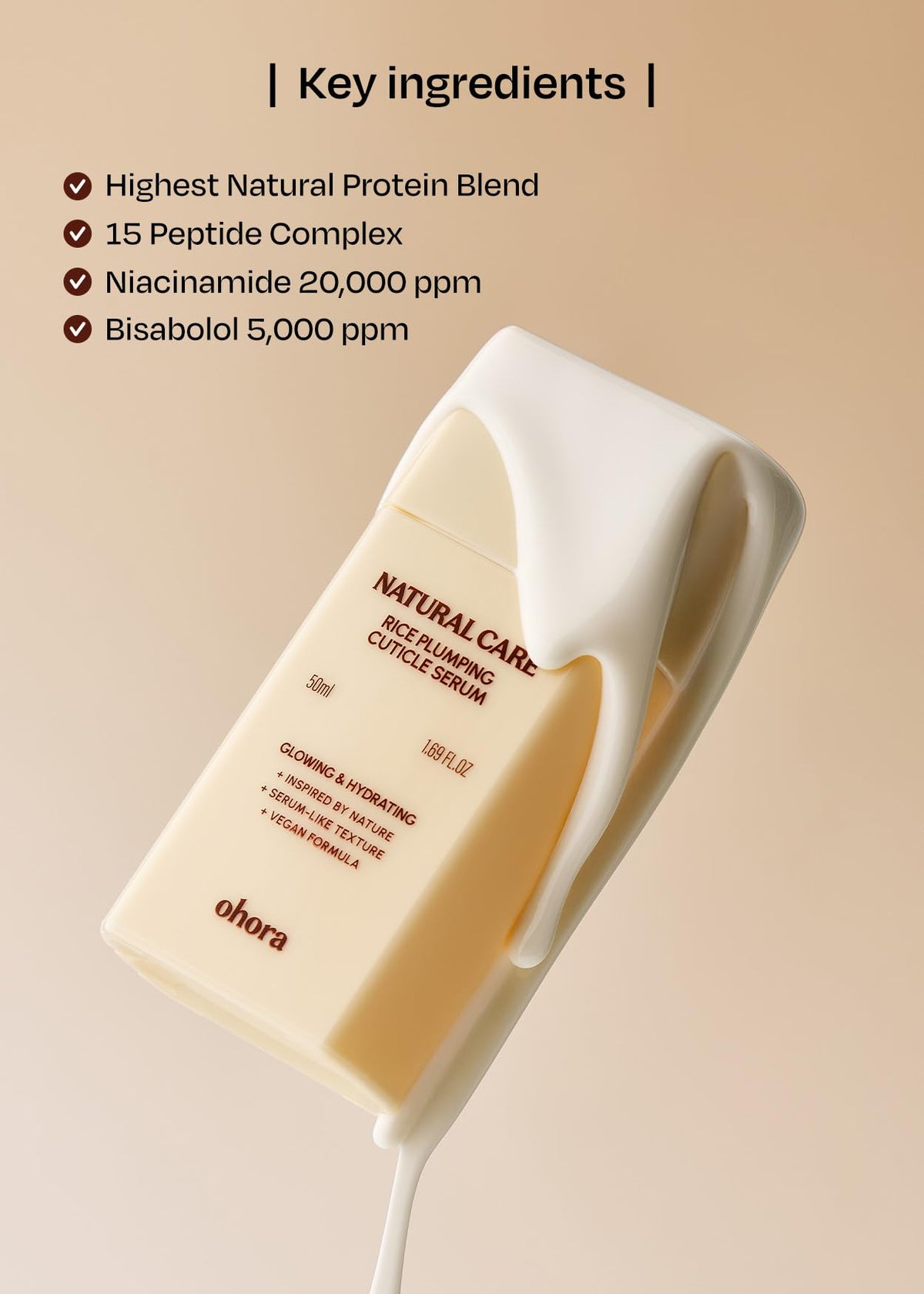 ohora lifestyle on bathroom vanity suggesting effortless daily nail and cuticle care