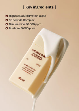 ohora lifestyle on bathroom vanity suggesting effortless daily nail and cuticle care