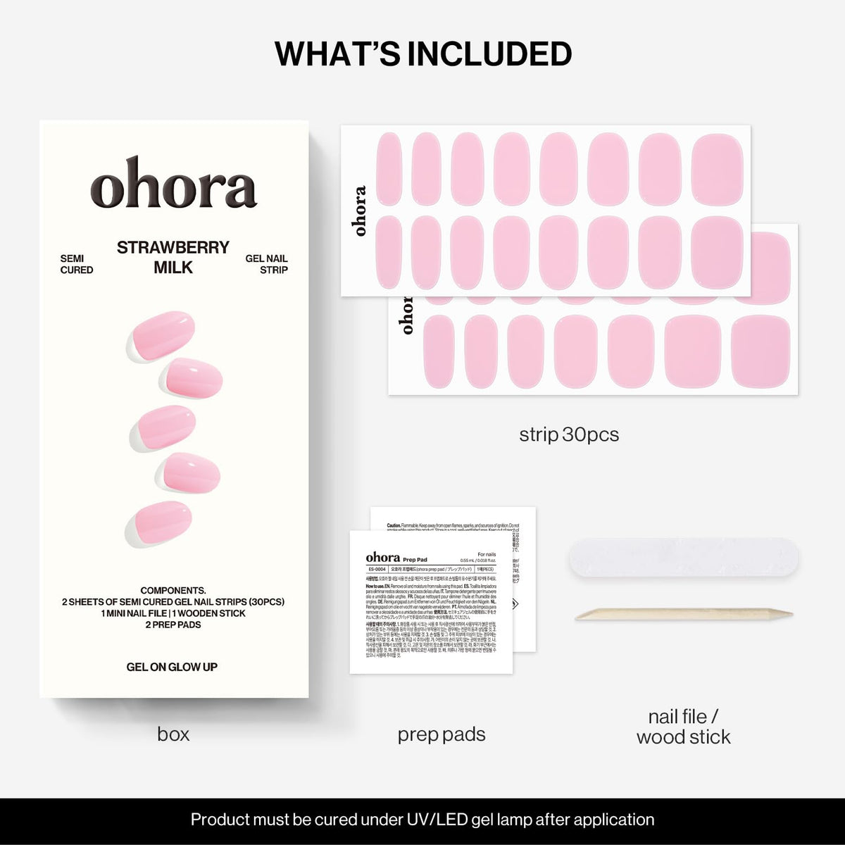 ohora lifestyle scene on a table with coffee, conveys quick manicure convenience