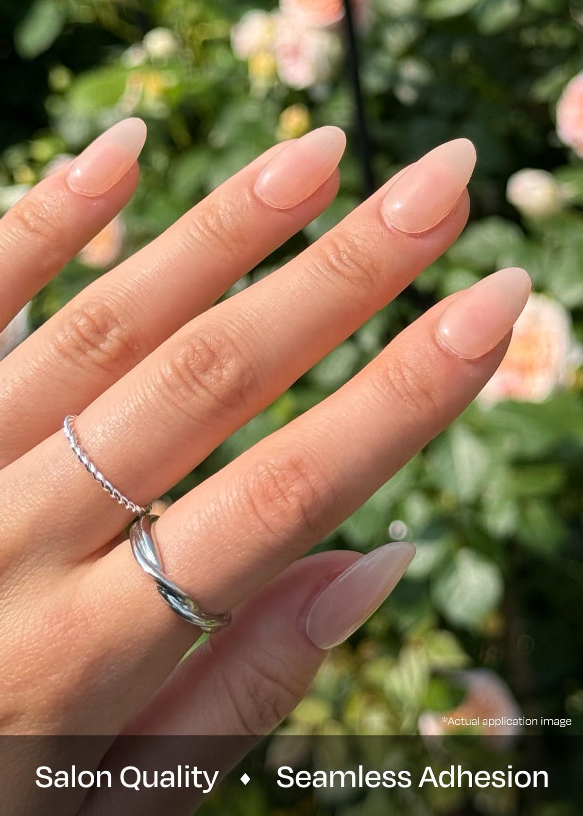 ohora strip sizes on a finger showing scale and fit options benefit