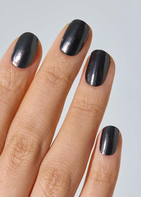 ohora close-up of chrome strip texture highlighting reflective finish