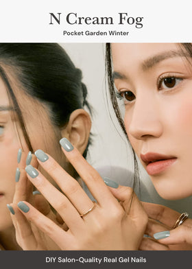 ohora close-up of gel strip texture highlighting glossy finish and smooth application