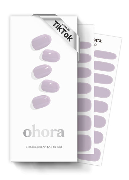 ohora front packaging showing N Cream Lavender color and contents for easy selection