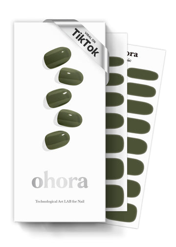 ohora front packaging showing green N Cream Moss and contents, clear overview benefit