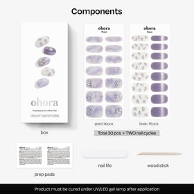 ohora strips next to ruler showing size selection for precise fit