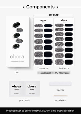 ohora prep pads and wooden stick detail showing clean application and better adhesion