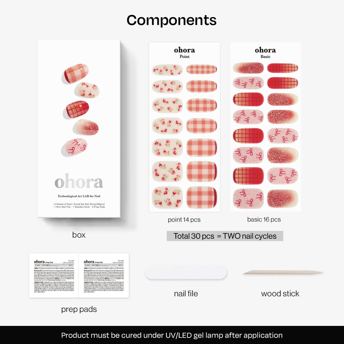 ohora gentle removal steps showing easier lift-off and reduced nail stress