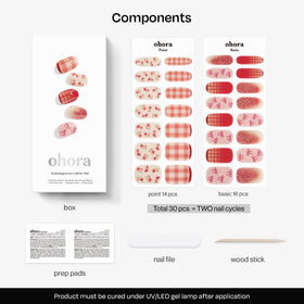 ohora gentle removal steps showing easier lift-off and reduced nail stress