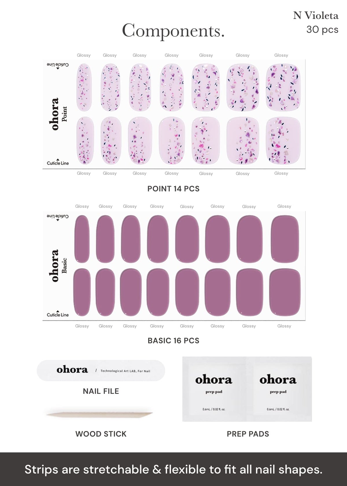 ohora hand next to coin demonstrating N Violeta strip scale and precise sizing benefit