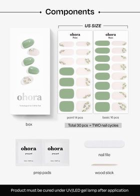ohora right-hand wearing mixed patterned and solid wraps showing coordinated look benefit